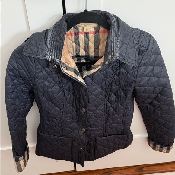 Burberry Jackets & Blazers - Burberry Women's Quilted Puffer Jacket - Dark Blue